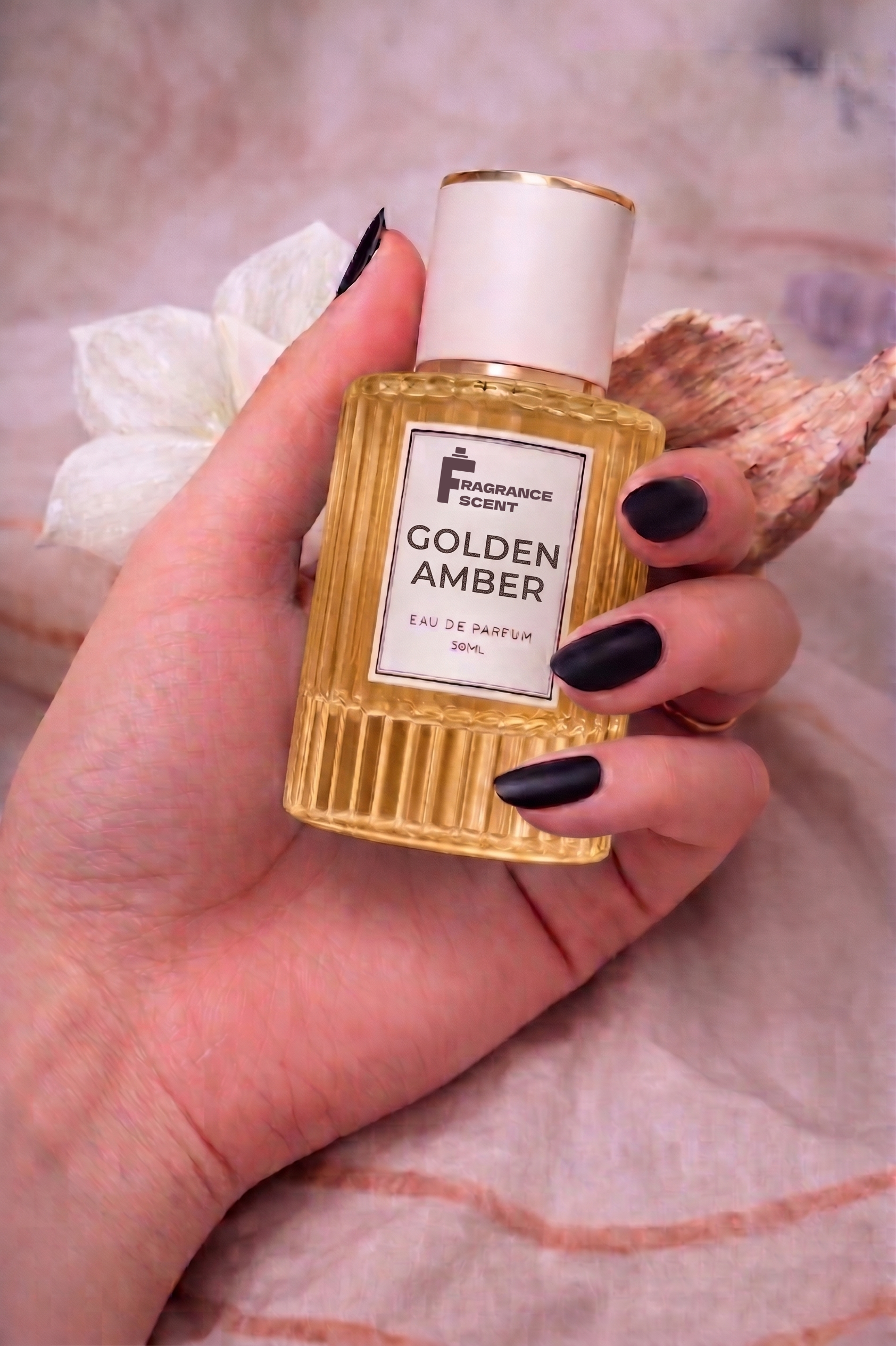 GOLDEN AMBER Luxury Perfume – Long Lasting  || 50ML