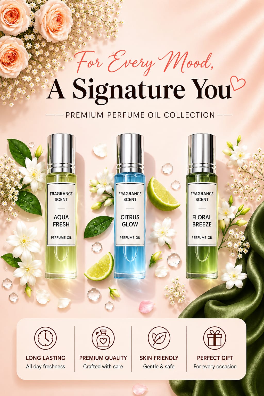 The Everyday Essentials: 3-in-1 Roll-On Combo
